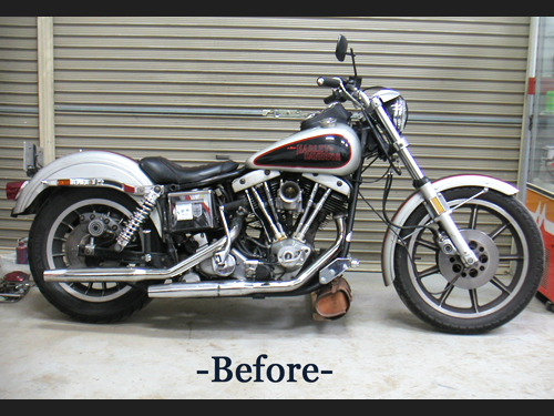 1979 FXS | インジェクションチューニング | ハーレーのカスタム| SURESHOT